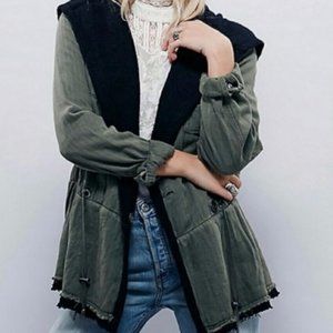 Free People Cargo styled jacket